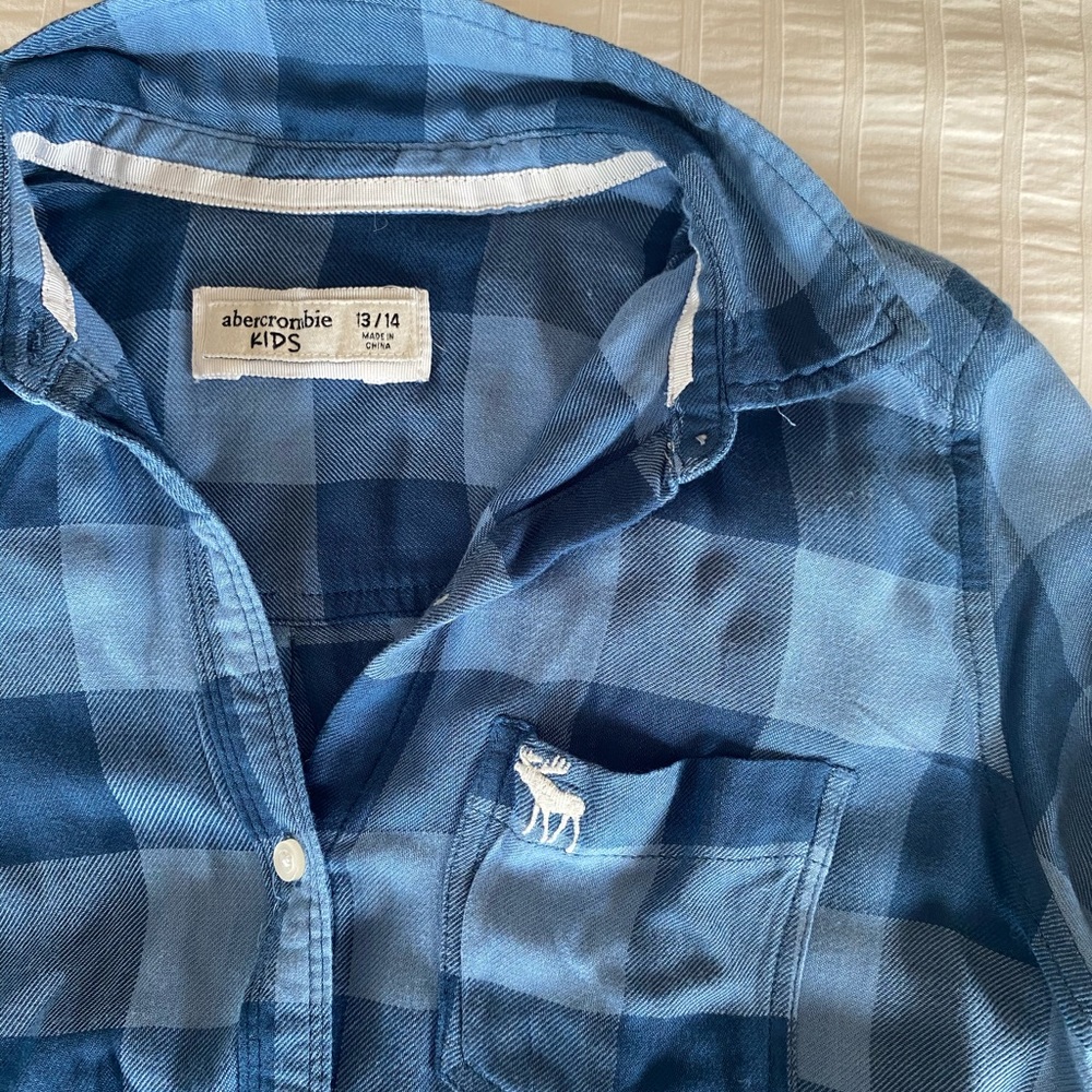 Abercrombie Kids soft flannel shirt